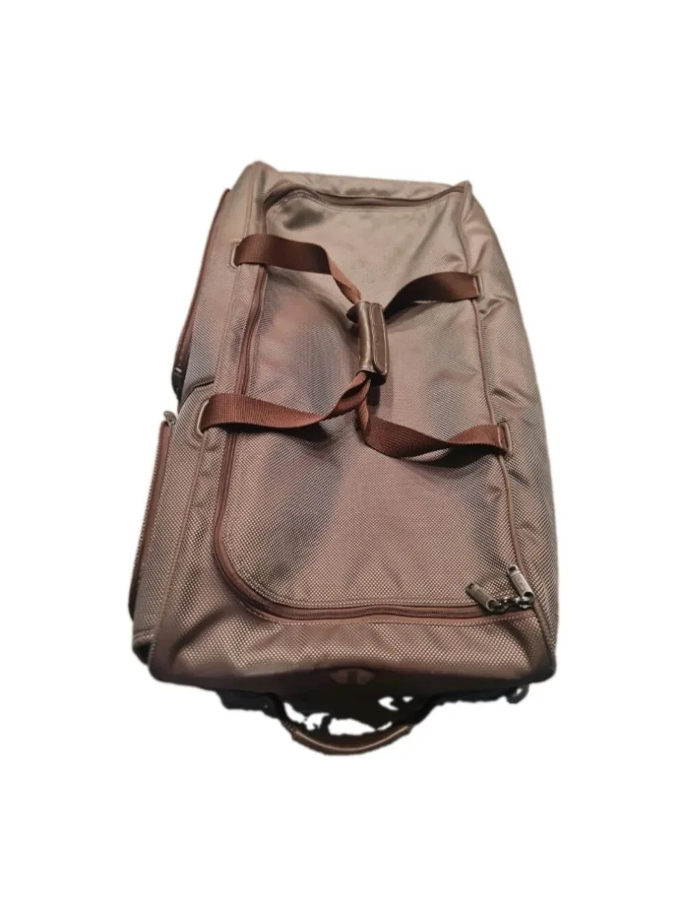 TUMI Alpha Gen 4 22041CH4 30” Large Rolling Split Wheel Duffel Shimmering Brown